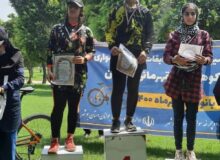 كسب سه مدال از بانوان دوچرخه سوار كنگانی در مسابقات كوهستان استان بوشهر + تصاویر