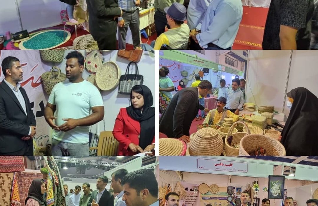 بازدید از نمایشگاه صنایع دستی بوشهر