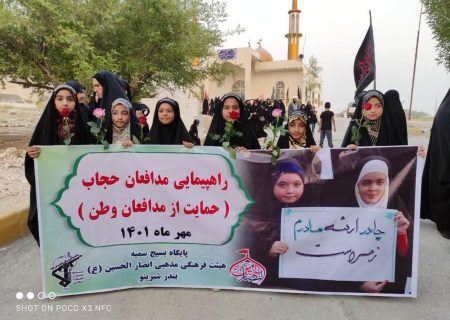 راهپیمایی بانوان شیرینویی در حمایت از عفاف ، حجاب و مدافعان وطن  برگزار شد